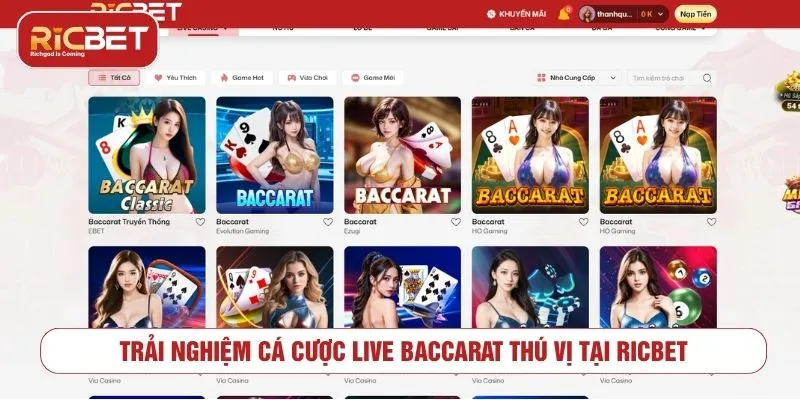 Live Baccarat