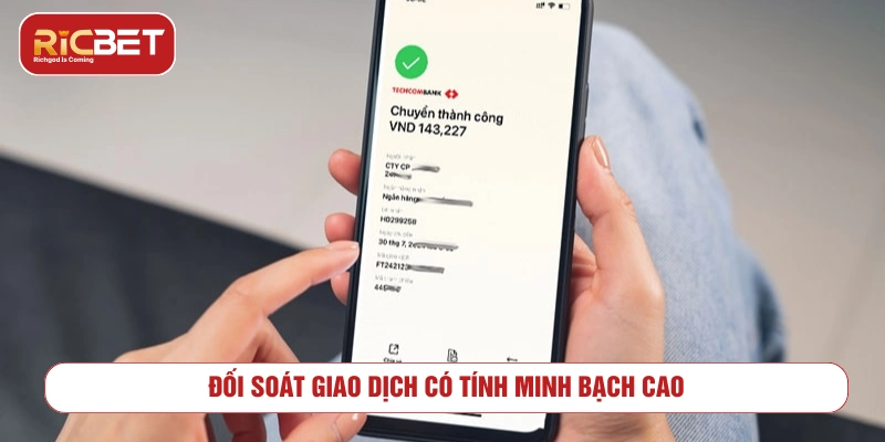 Nạp tiền RICBET an toàn không? Giải đáp từ A–Z cho newbie Đối soát giao dịch RIC BET có tính minh bạch cao