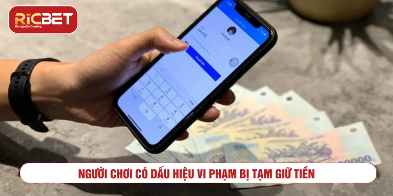 RICBET có khóa tài khoản người chơi không? Người chơi có dấu hiệu vi phạm sẽ bị tạm giữ tiền