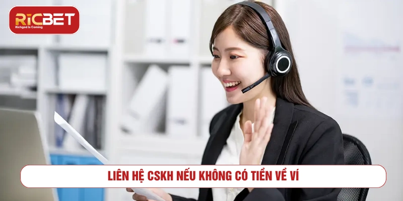 Nạp tiền RICBET an toàn không? Giải đáp từ A–Z cho newbie Theo dõi trạng thái tiền về ví và liên hệ nhân viên tư vấn nếu cần